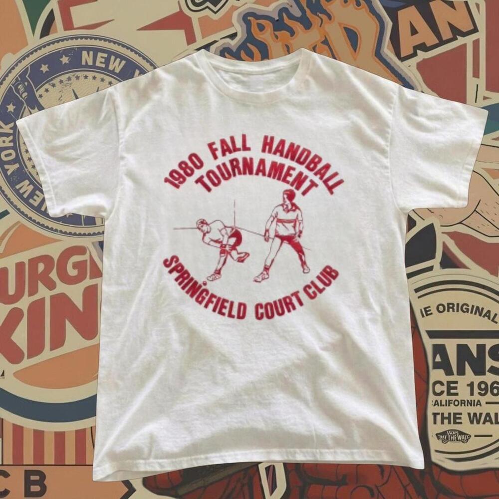 1980 Fall Handball Tournament Springfield Court Club Tee